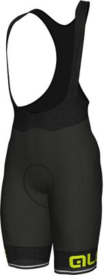 Alé Corsa Bib Shorts - Black-Yellow - XXL}, Black-Yellow