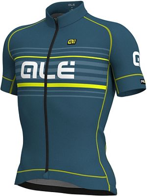 Maglia Alé Graphics PRR Salita  - Blue-Fluro Yellow - XL, Blue-Fluro Yellow