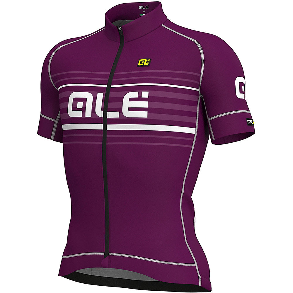 Maillot Alé Graphics PRR Salita - Cyclamen/Blanc - XXL