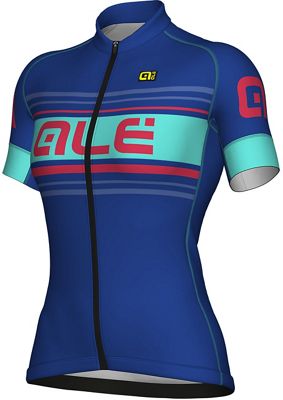 Maillot VTT Alé Formula 1.0 Sinuosa Femme  - Blue-Strawberry, Blue-Strawberry