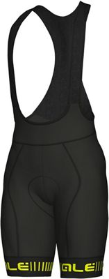 Cuissard court à bretelles Alé Graphics PRR Strada - Noir/Jaune - XXL