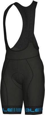 Cuissard court à bretelles Alé Graphics PRR Strada - Noir/Bleu