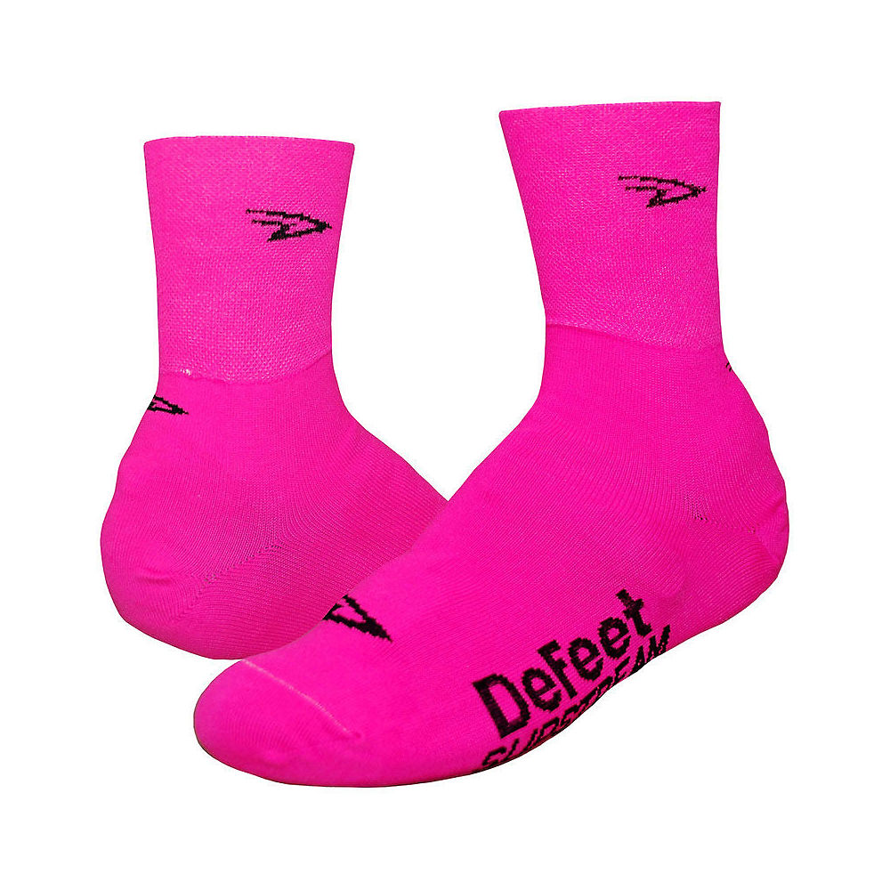 Couvre-chaussure Defeet Slipstream Neon - Flamingo Pink - L/XL/XXL