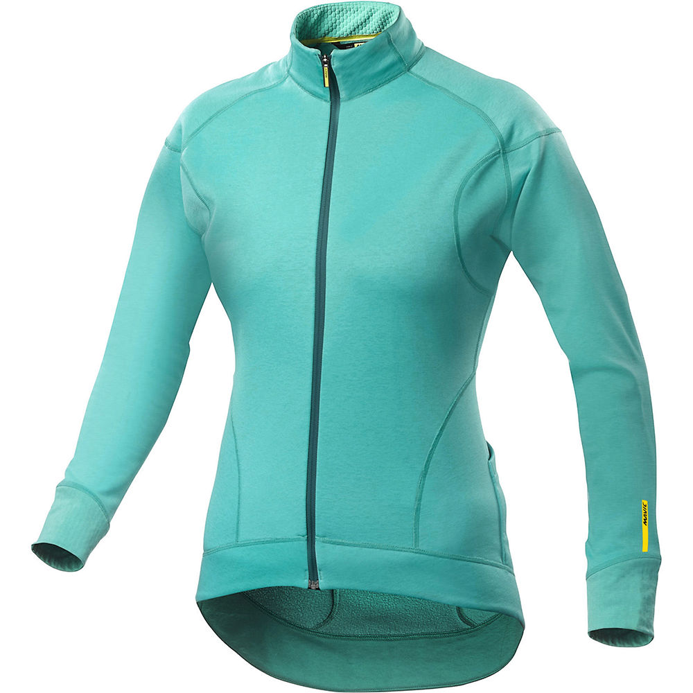 Maillot à manches Mavic Ksyrium Elite Thermo Femme - Bleu Moorea - XS