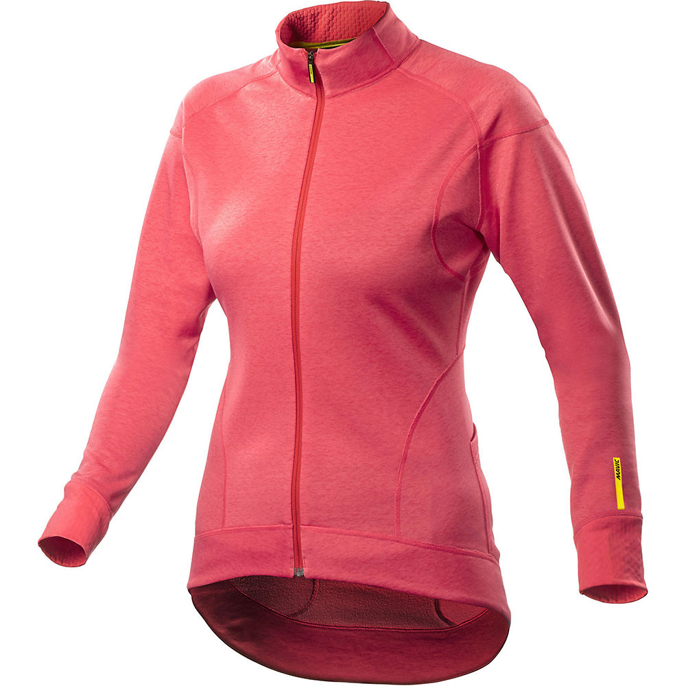 Maillot à manches Mavic Ksyrium Elite Thermo Femme - Papaya