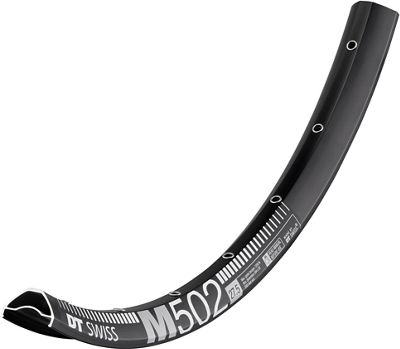 DT Swiss M 502 Mountain Bike Disc Rim (30mm) - Black - 28H, Black