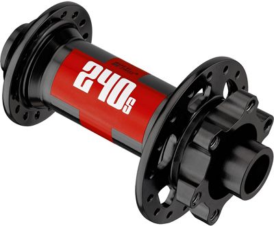 DT Swiss 240s Front 6-Bolt Mountain Bike Disc Hub - Black - 32H-110-20mm}, Black