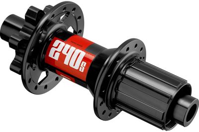 Moyeu arrière DT Swiss 240s VTT IS 6 boulons DB - Noir - 32H-148mm-12mm, Noir