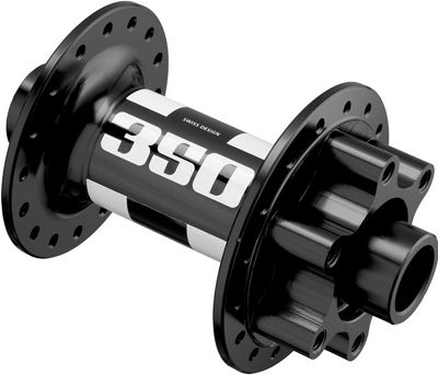 DT Swiss 350 Mountain Bike IS 6-Bolt Front Hub - Black - 32H-110-20mm}, Black