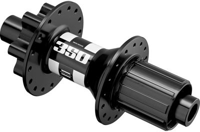 DT Swiss 6-Bolt DB Mountain Bike Rear Hub - Black - 28H-142-12mm, Black