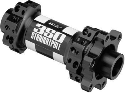 Moyeu avant DT Swiss 350 VTT IS SP DB - Noir - 28H-100-15mm, Noir