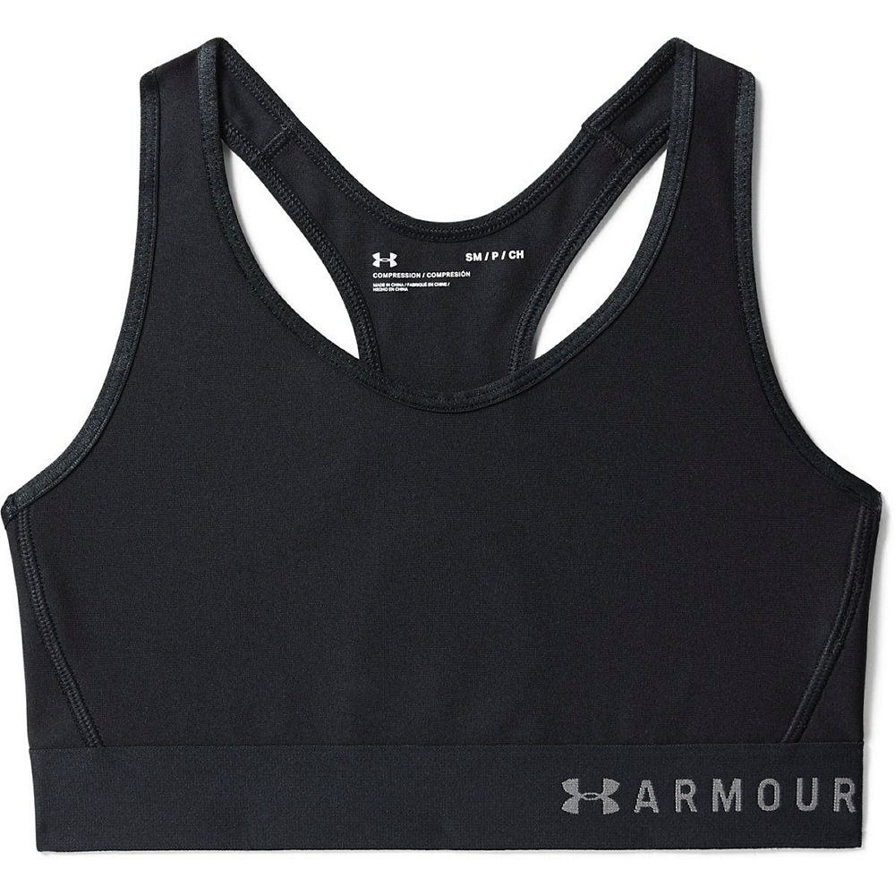 Brassière Under Armour Mid Keyhole Sports - Noir - XS, Noir