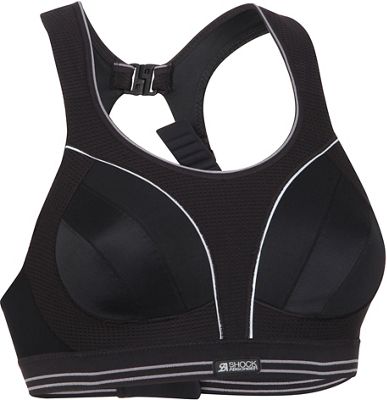 Shock Absorber Run Sports Bra - Black - 36 DD}, Black