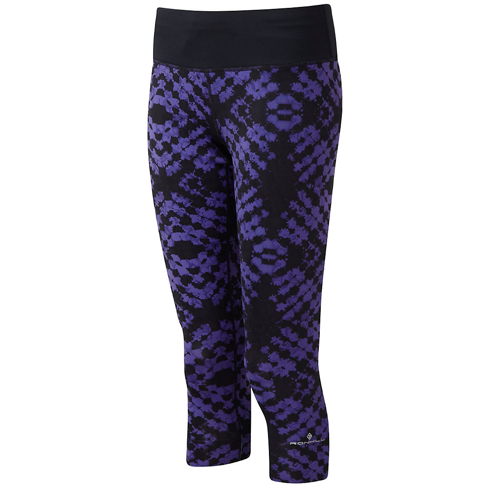 Collant Ronhill Momentum Crop - Dark Saphire Dye - XS