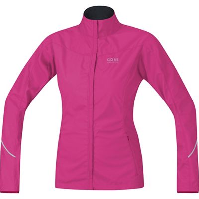 Veste Gore Running Wear Essential WS AS Partial Femme - Rose jazzy