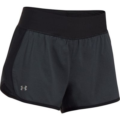 Pantaloncini donna Under Armour Launch 2 in 1  - nero, nero