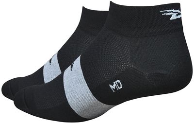 Socquettes DeFeet Aireator Speede Team - Noir - blanc