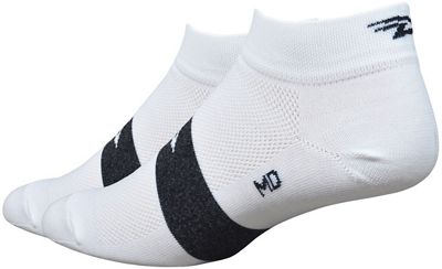 Socquettes DeFeet Aireator Speede Team - Blanc-Noir - XL