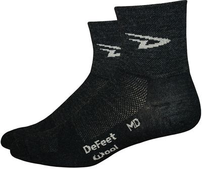 Chaussettes Defeet Wooleator - Charbon