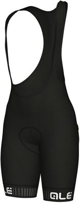 Alé Women's Traguardo Bib Shorts - Black-White - L}, Black-White