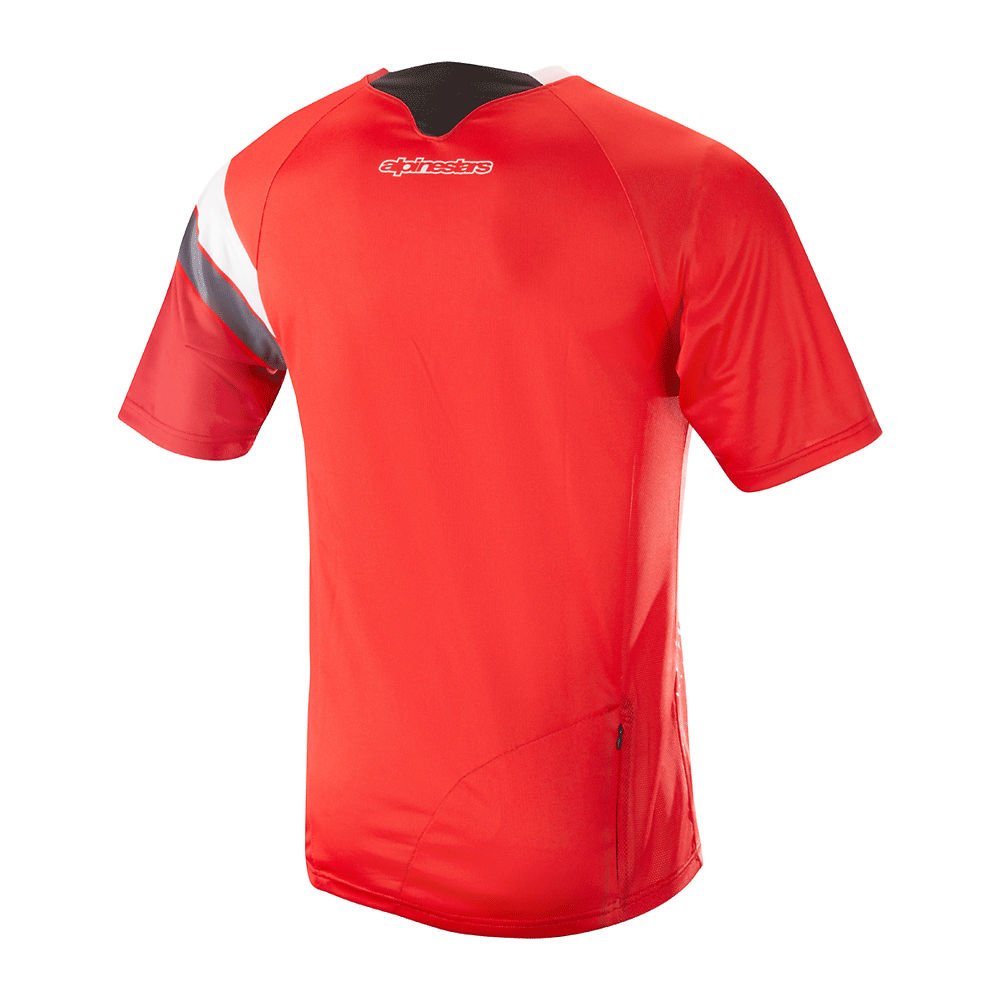 Maillot Alpinestars Predator (manches courtes) - Red Cherry/Blanc
