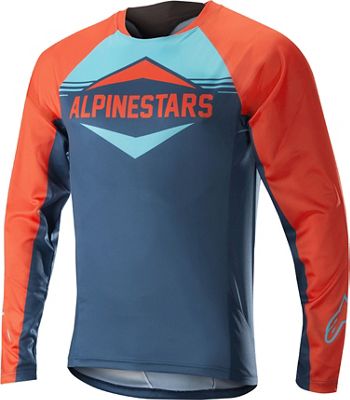 Maglia maniche lunghe Alpinestars Mesa  - Energy Orange Poseidon Blue, Energy Orange Poseidon Blue