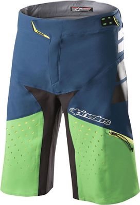 Pantaloncini Alpinestars Drop Pro  - Poseidon Blue Atoll Blue - 28, Poseidon Blue Atoll Blue