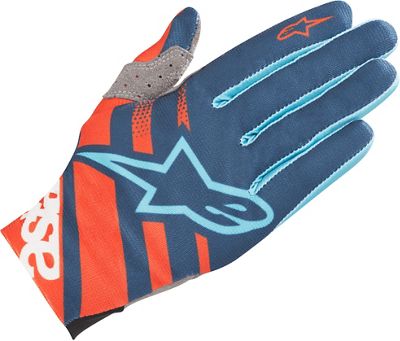 Guanti Alpinestars Racer  - Energy Orange Poseidon Blue - XL, Energy Orange Poseidon Blue