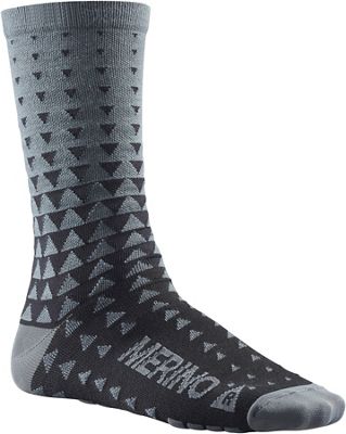 Chaussettes Mavic Ksyrium Merino Graphic - Asphalt-Black