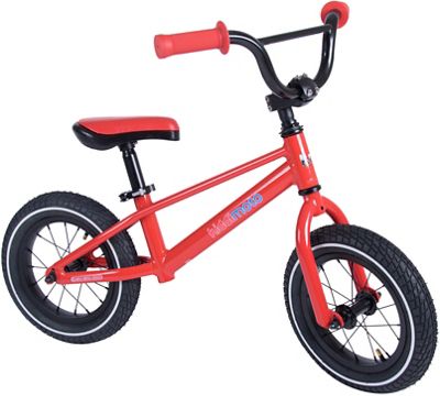 Kiddimoto Kiddimoto BMX Balance Bike - Red - 12", Red