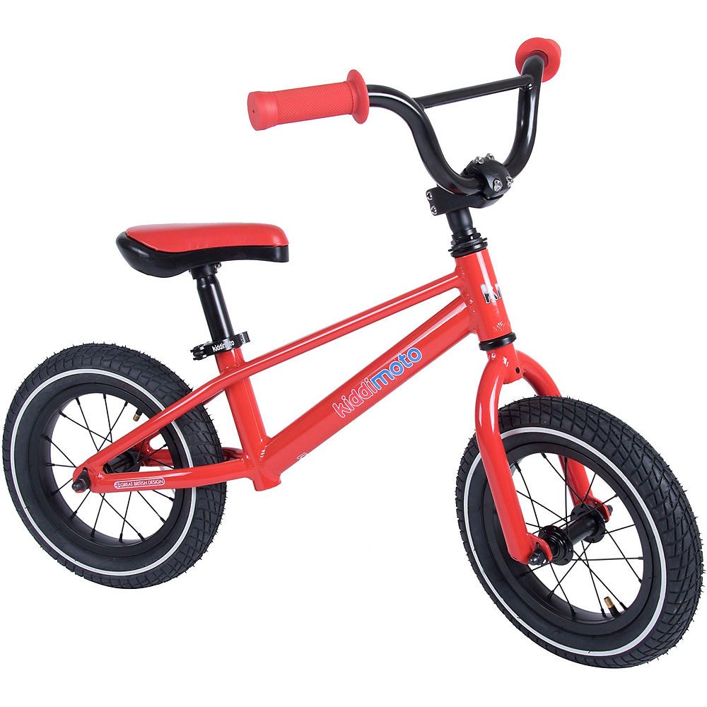 Kiddimoto Kiddimoto BMX Balance Bike - Red - 12", Red