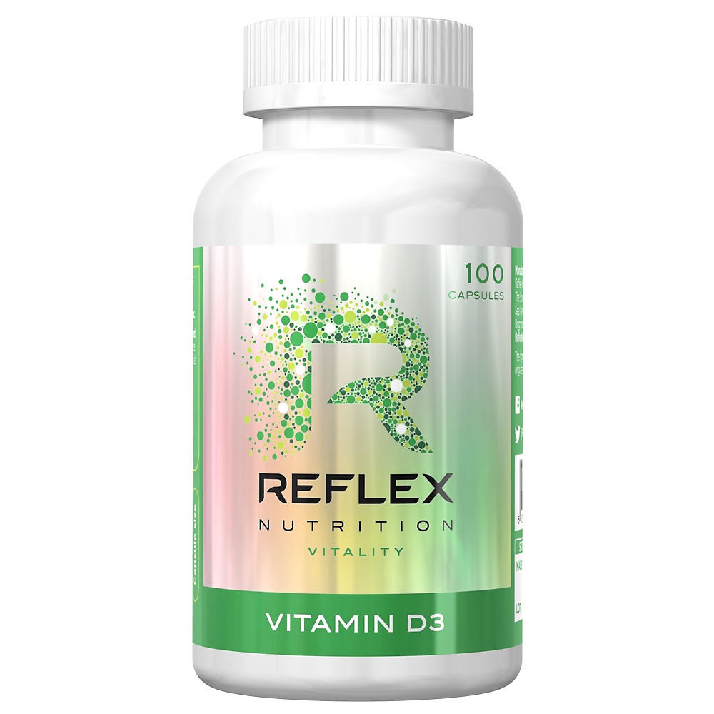 Capsules Reflex (vitamine D3, 100) - 100 Capsules, n/a