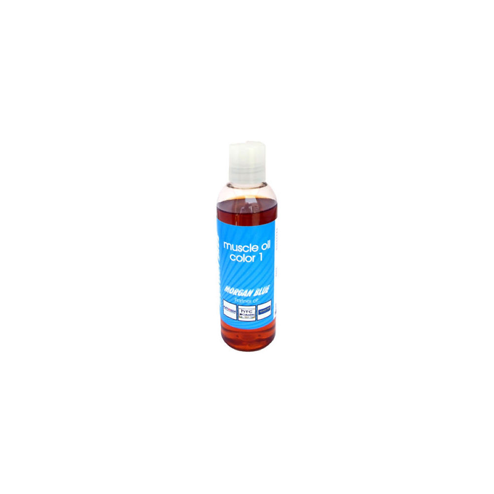 Liquide Morgan Blue Muscle Oil Color 1 (200 ml) - Pas de couleurs, Pas de couleurs