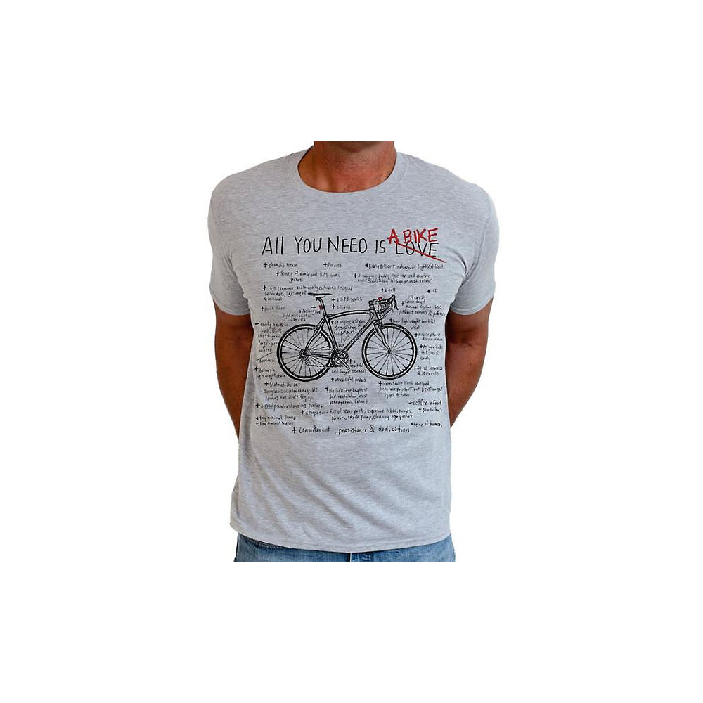 T-shirt Cycology All You Need - Gris, Gris