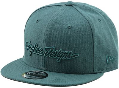 Cappellino Troy Lee Designs Classic Signature 2018 - Pine Needle Green - One Size, Pine Needle Green