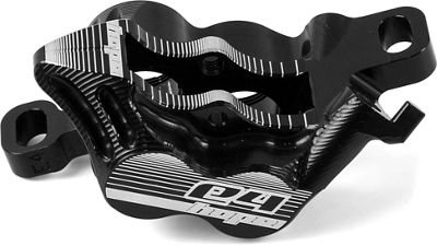 Hope E4 MTB Disc Brake Caliper Body - Black, Black