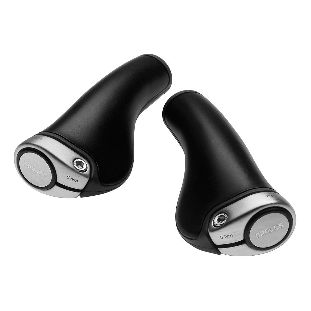 Poignées Brooks England GP1 Ergonomic 2018 - Noir, Noir