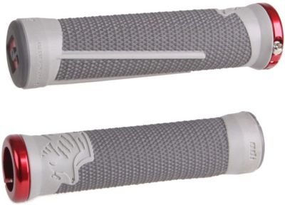 ODI AG-2 Aaron Gwin V2.1 Lock-On Grips - Graphite - Grey, Graphite - Grey