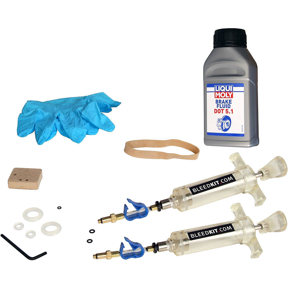 Kit de purge Bleed Kit (édition Prof EDGE) - All Sram/Avid/Formula DOT 5.1 Fluid, n/a
