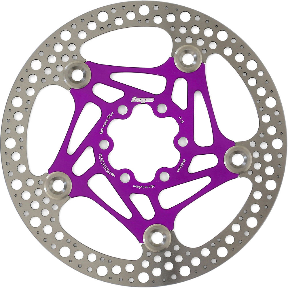 Disque flottant Hope (route) - Violet - 6-Bolt, Violet