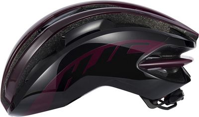 HJC Ibex Road Helmet - Burgundy-Black Gloss - S}, Burgundy-Black Gloss
