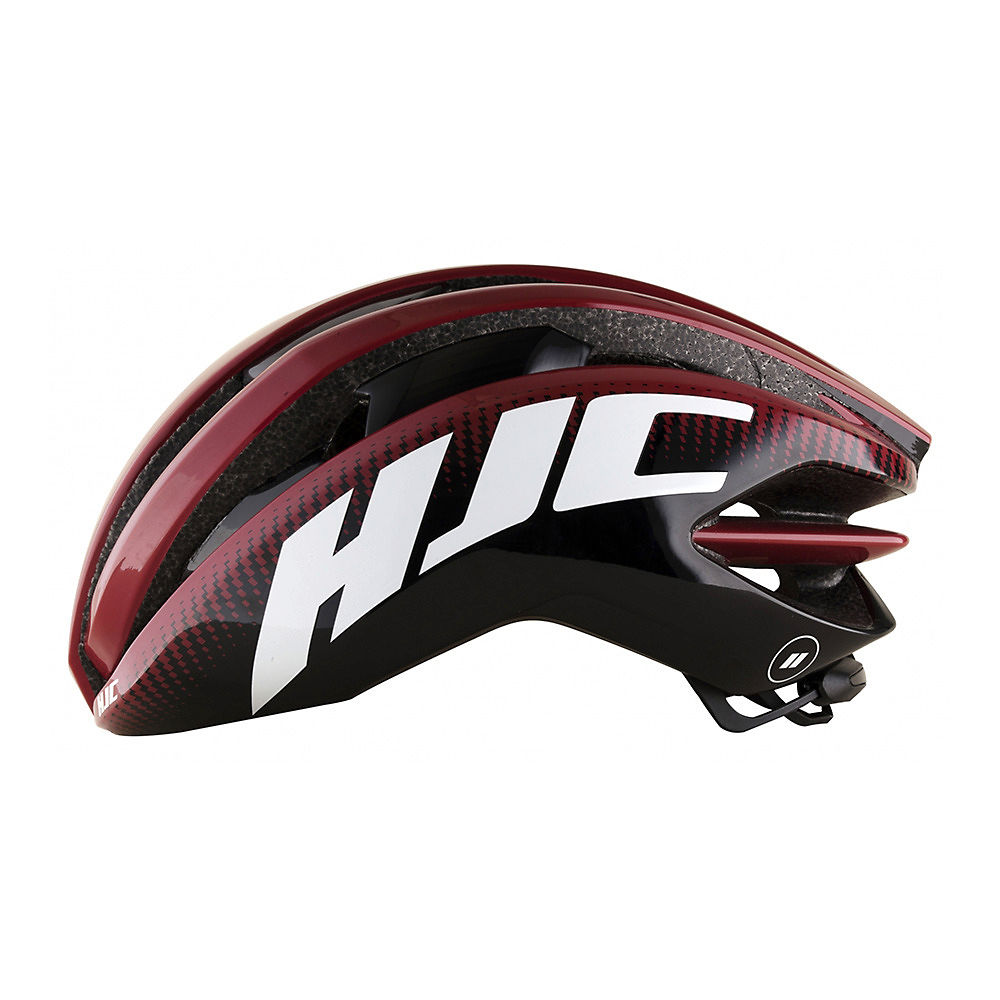 HJC Ibex Road Helmet - Pattern Red - S}, Pattern Red