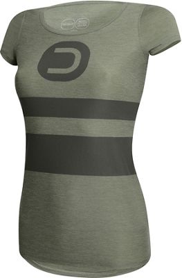 T-shirt Dotout Liberty Femme - Melange Green, Melange Green