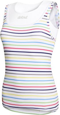 Maillot Dotout Elite Femme  - White-Multicolour, White-Multicolour