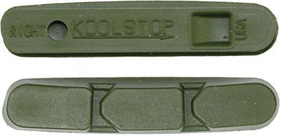Kool Stop Campagnolo Super Record Brake Pad Set - Green - Ceramic}, Green