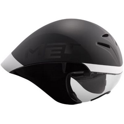 Casque MET Drone Wide Body 2018 - Noir - blanc, Noir - blanc