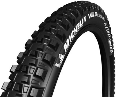 Michelin Wild Enduro Gum-X TS TLR Rear MTB Tyre - Black - Folding Bead, Black