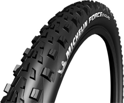 Michelin Force Enduro Gum-X TS TLR Rear MTB Tyre - Black - Folding Bead, Black