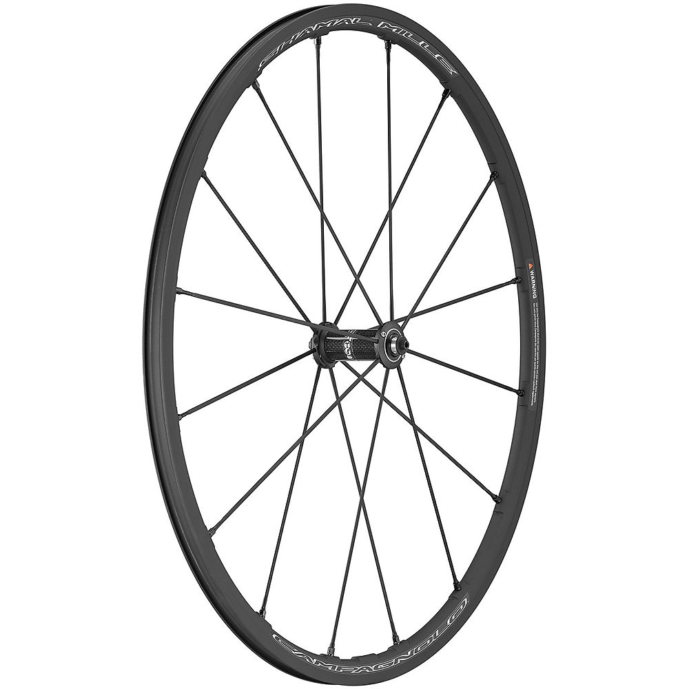 Roue de route avant Campagnolo Shamal Mille C17 - Noir - Shimano, Noir