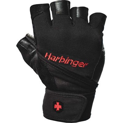 Gants courts Harbinger Pro Wristwrap - Noir - Black Small, Noir